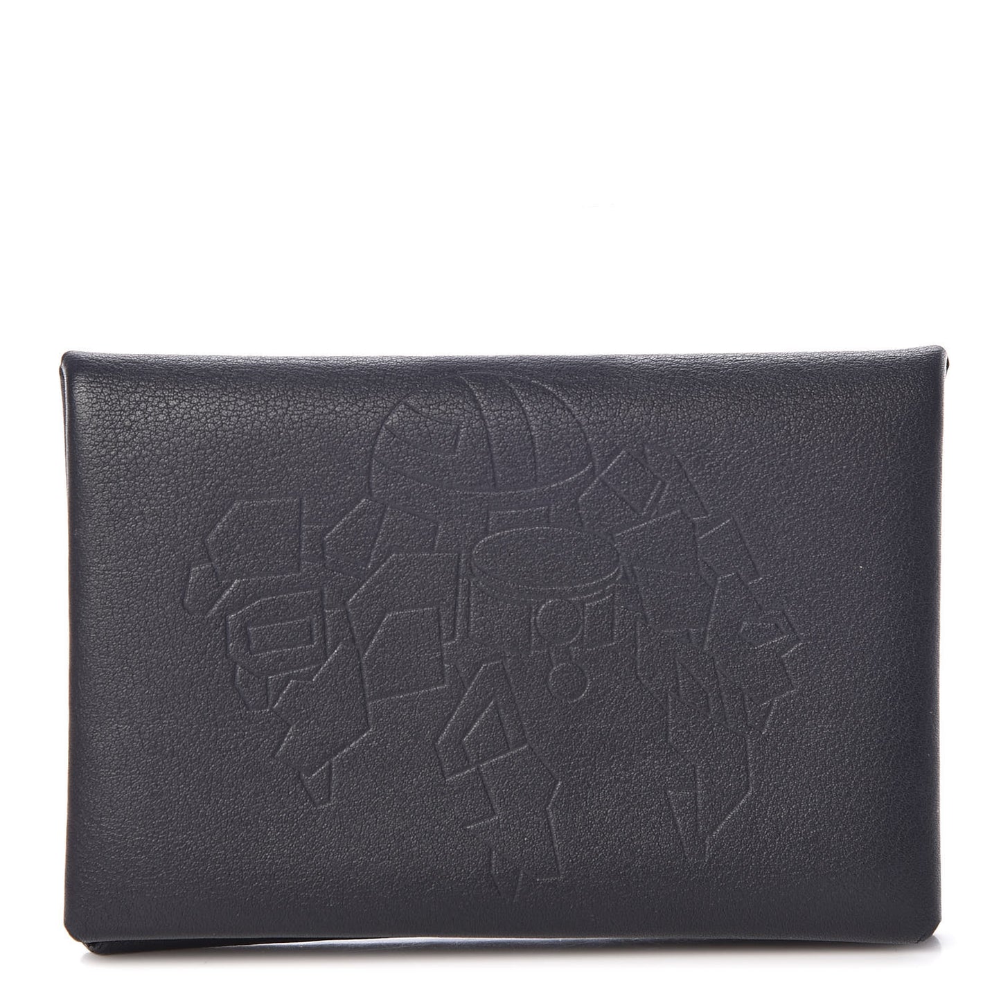 Evercolor Calvi Robot Card Case Bleu Indigo