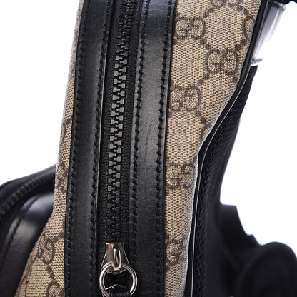 Gucci GG Supreme Monogram Small Eden Day Backpack Black 9 of 20