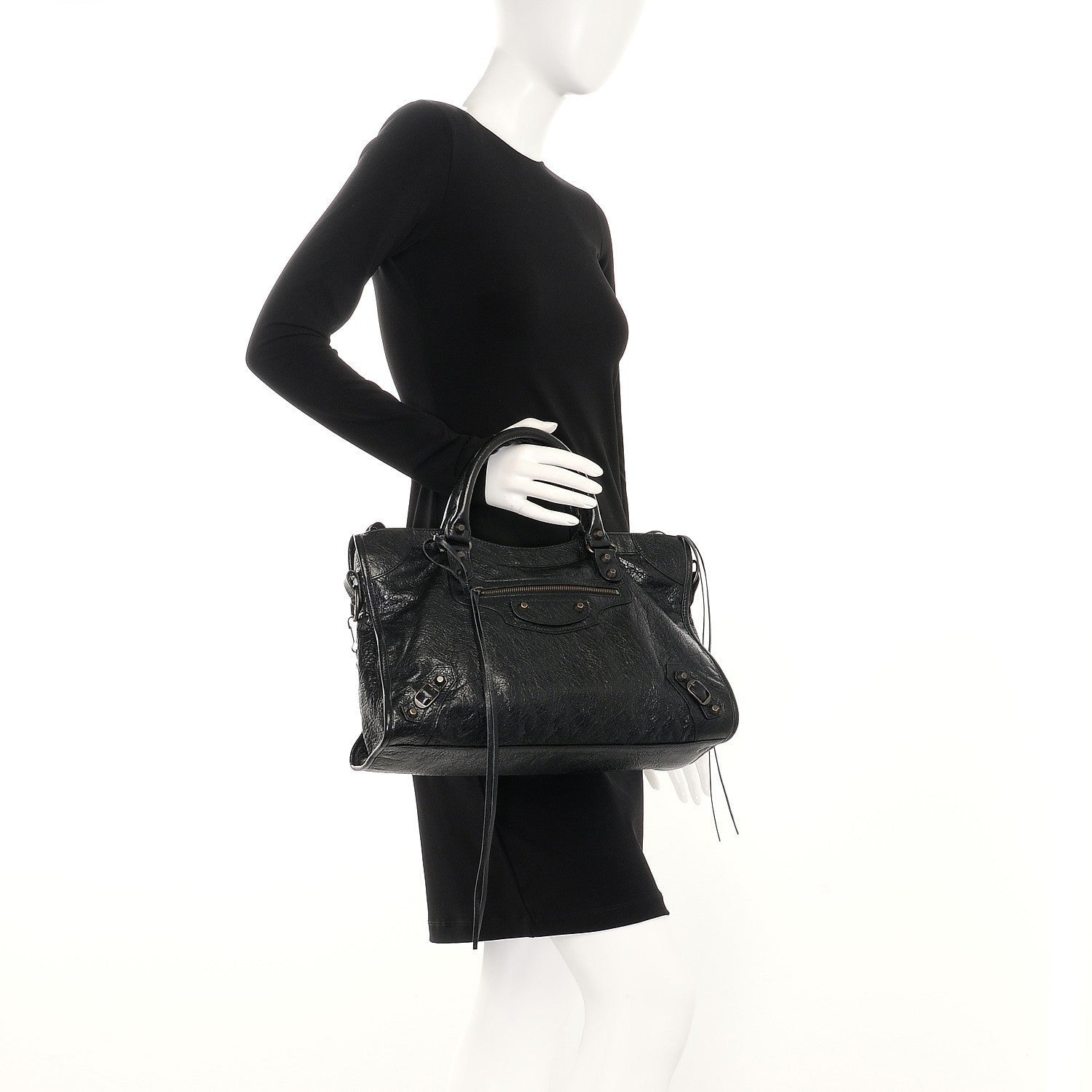 Balenciaga Agneau Classic Hardware City Black 6 of 8