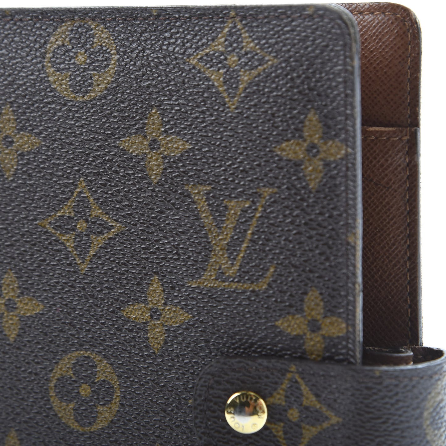 Monogram Medium Ring Agenda Cover