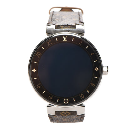 Louis Vuitton Stainless Steel Monogram Tambour Horizon 42mm Smartwatch 1 of 9