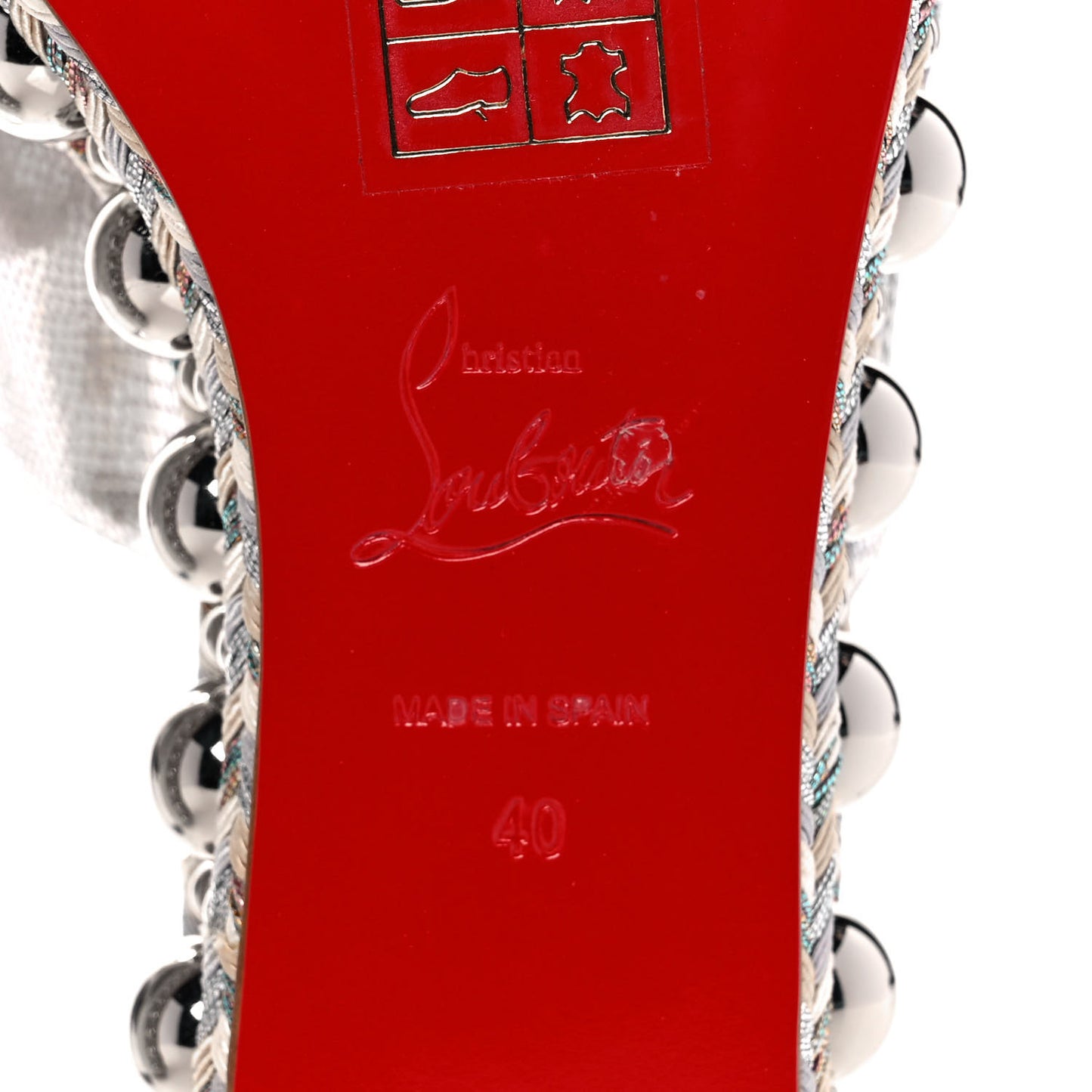 Laminato Lizard Embossed Janibasse 60 Mules 40 Latte Silver