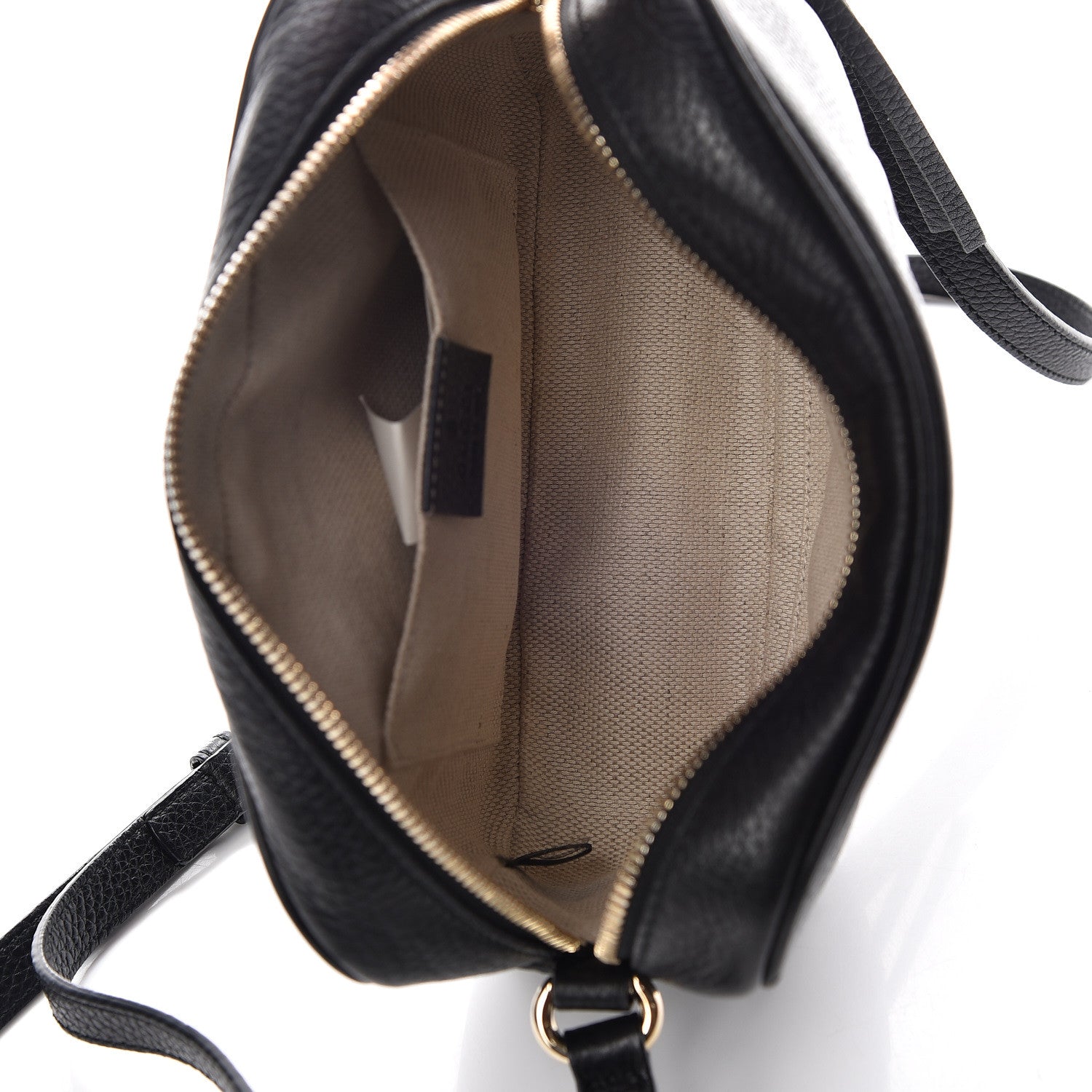 Gucci Pebbled Calfskin Small Soho Disco Bag Black 6 of 10