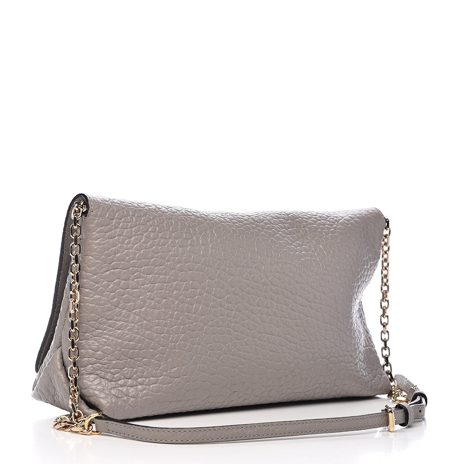 Burberry Signature Grain Medium Mildenhall Crossbody Bag Pale Grey 3 of 10