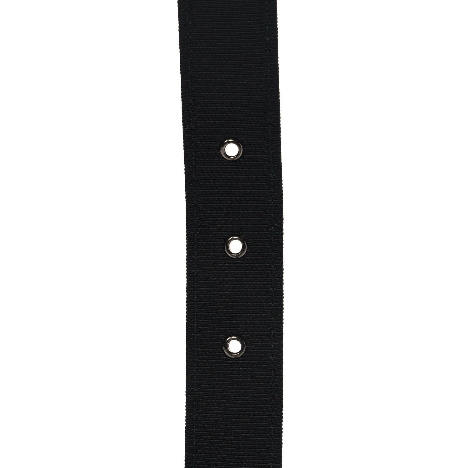 Chanel Grosgrain Crystal CC Belt 80 32 Black 7 of 8