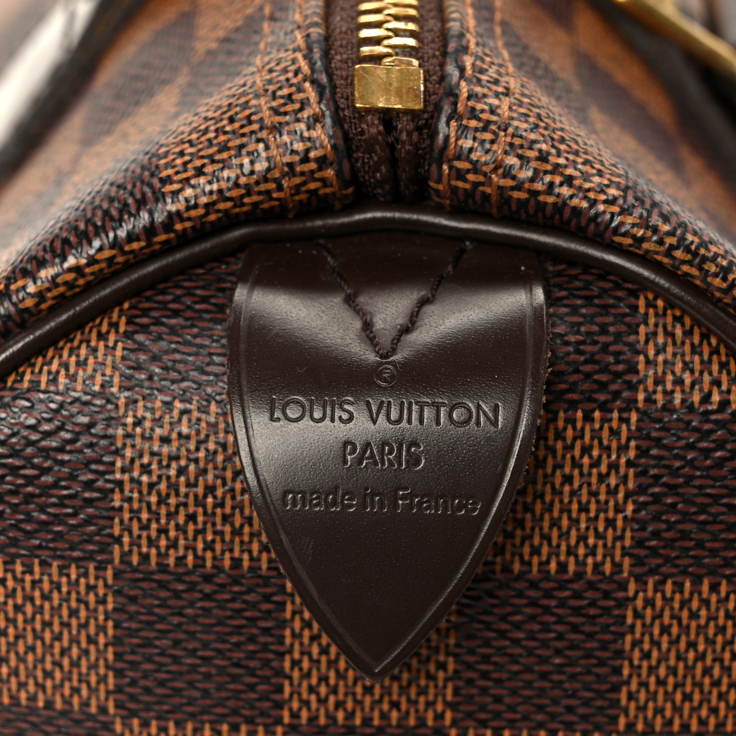 Louis Vuitton Damier Ebene Speedy 25 9 of 12