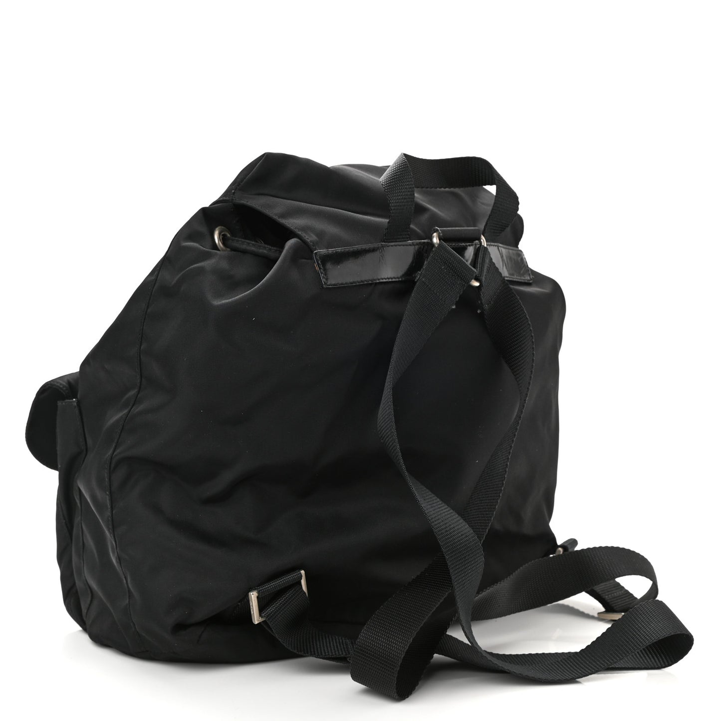 Nylon Vela Medium Backpack Black