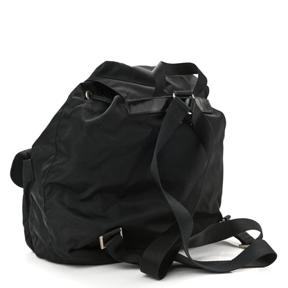 Prada Nylon Vela Medium Backpack Black 3 of 9