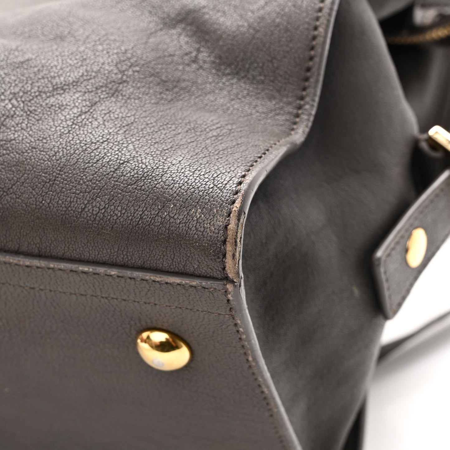 Sheepskin Small Cabas Chyc Earth