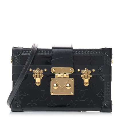 Louis Vuitton Vernis Petite Malle Black 1 of 9