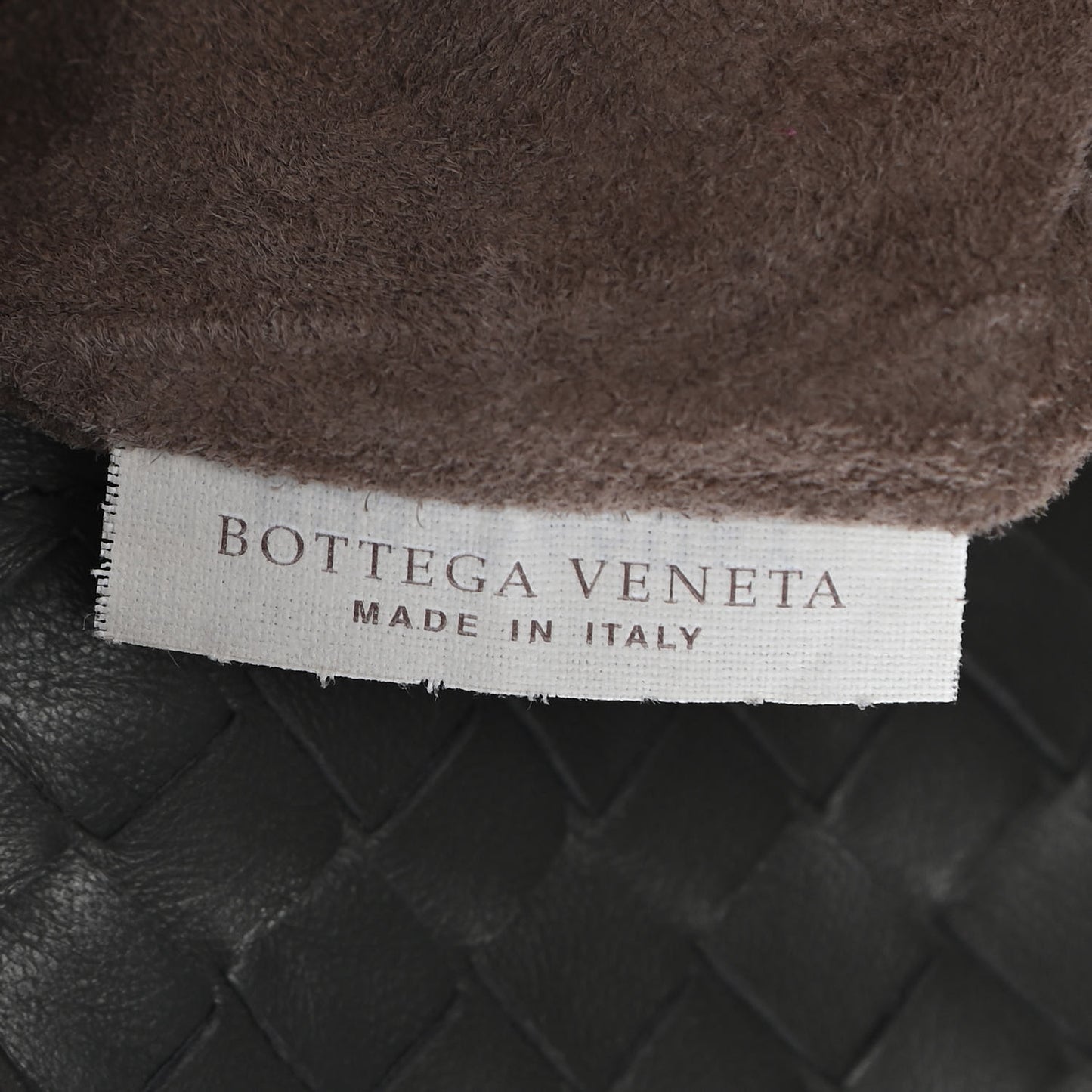 Nappa Intrecciato Medium Seamless Tote Light Grey