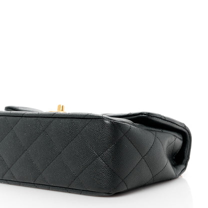 Chanel Caviar Quilted Sweetheart Flap Black 10 of 11