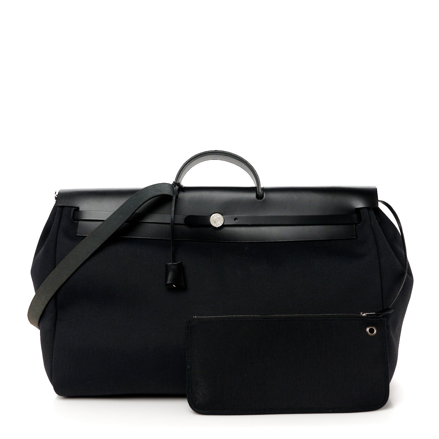 Military Toile Vache Hunter Herbag Zip Retourne Cabine Bag Black