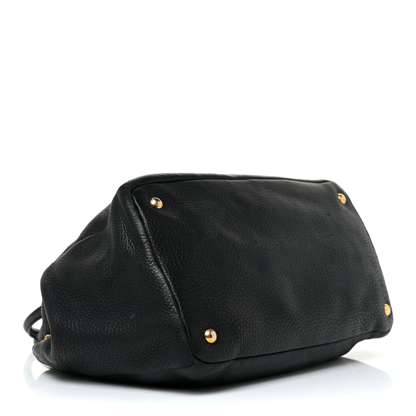 Vitello Daino Tote Nero Black