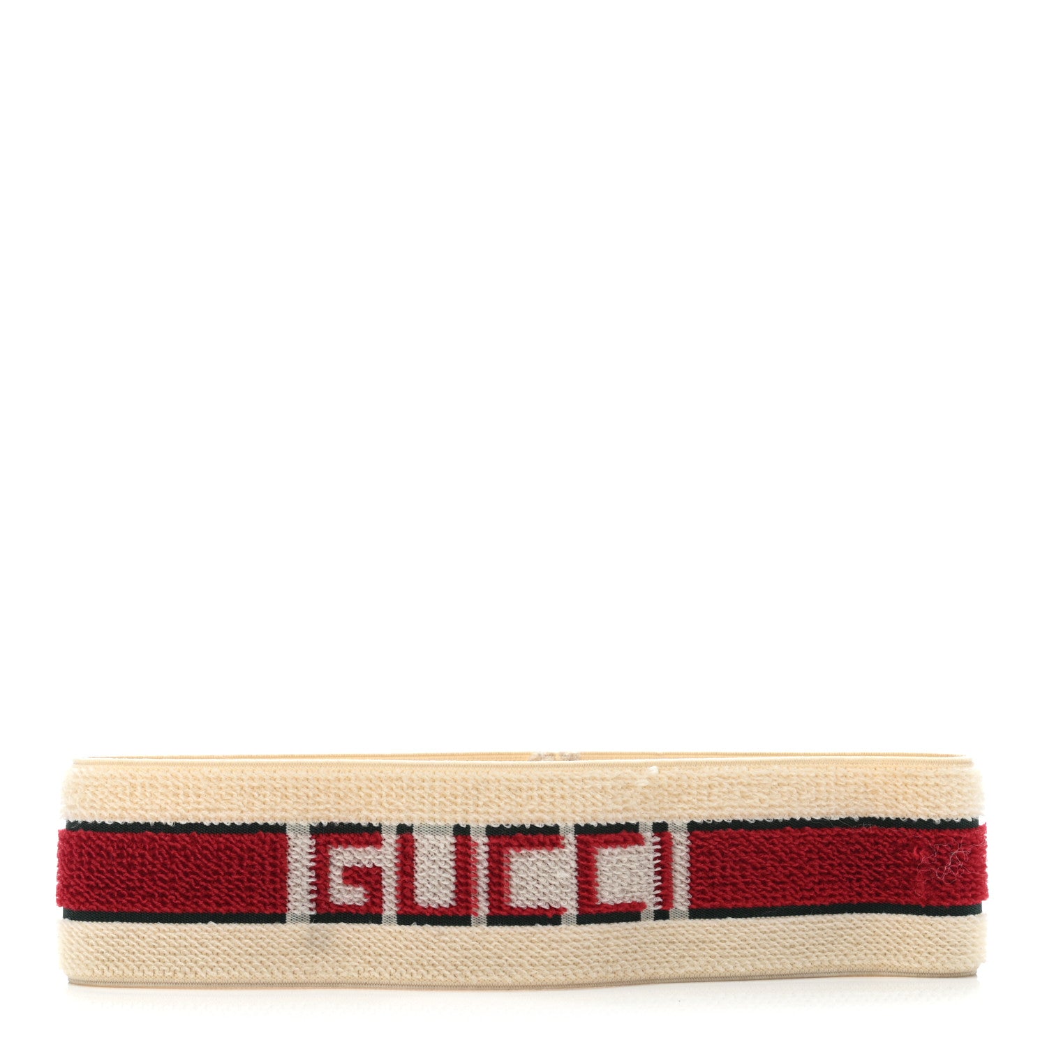 Gucci Cotton Elastic Gucci Queen Headband White 1 of 5