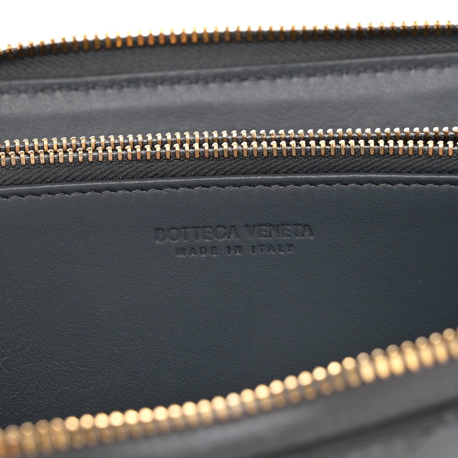 Bottega Veneta Nappa Intrecciato Zip Around Wallet Concrete 6 of 9