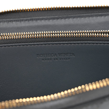 Bottega Veneta Nappa Intrecciato Zip Around Wallet Concrete 6 of 9