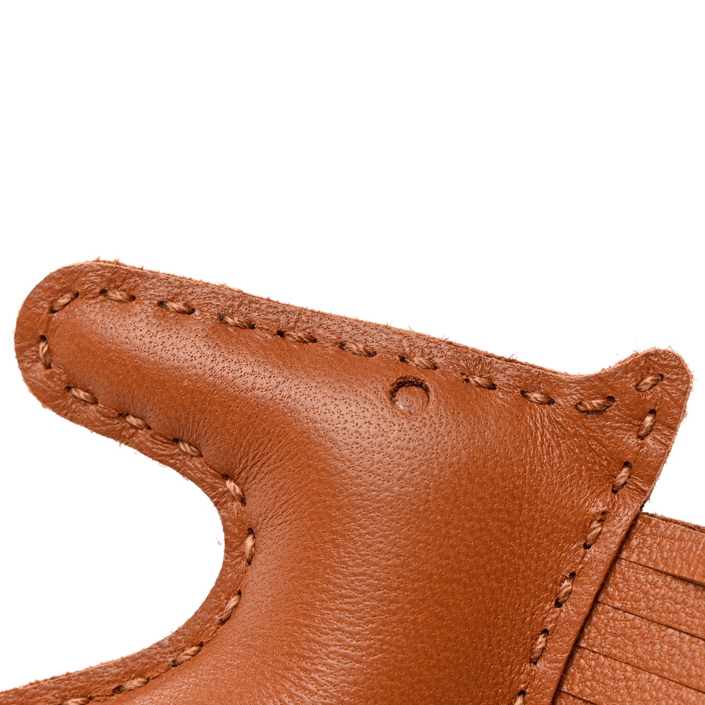 Milo Lambskin Swift Grigri Rodeo Pegase Horse Bag Charm PM Gold