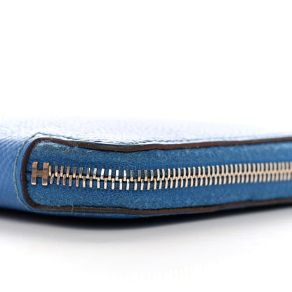 Hermes Epsom Silk'In Wallet Mykonos 11 of 12