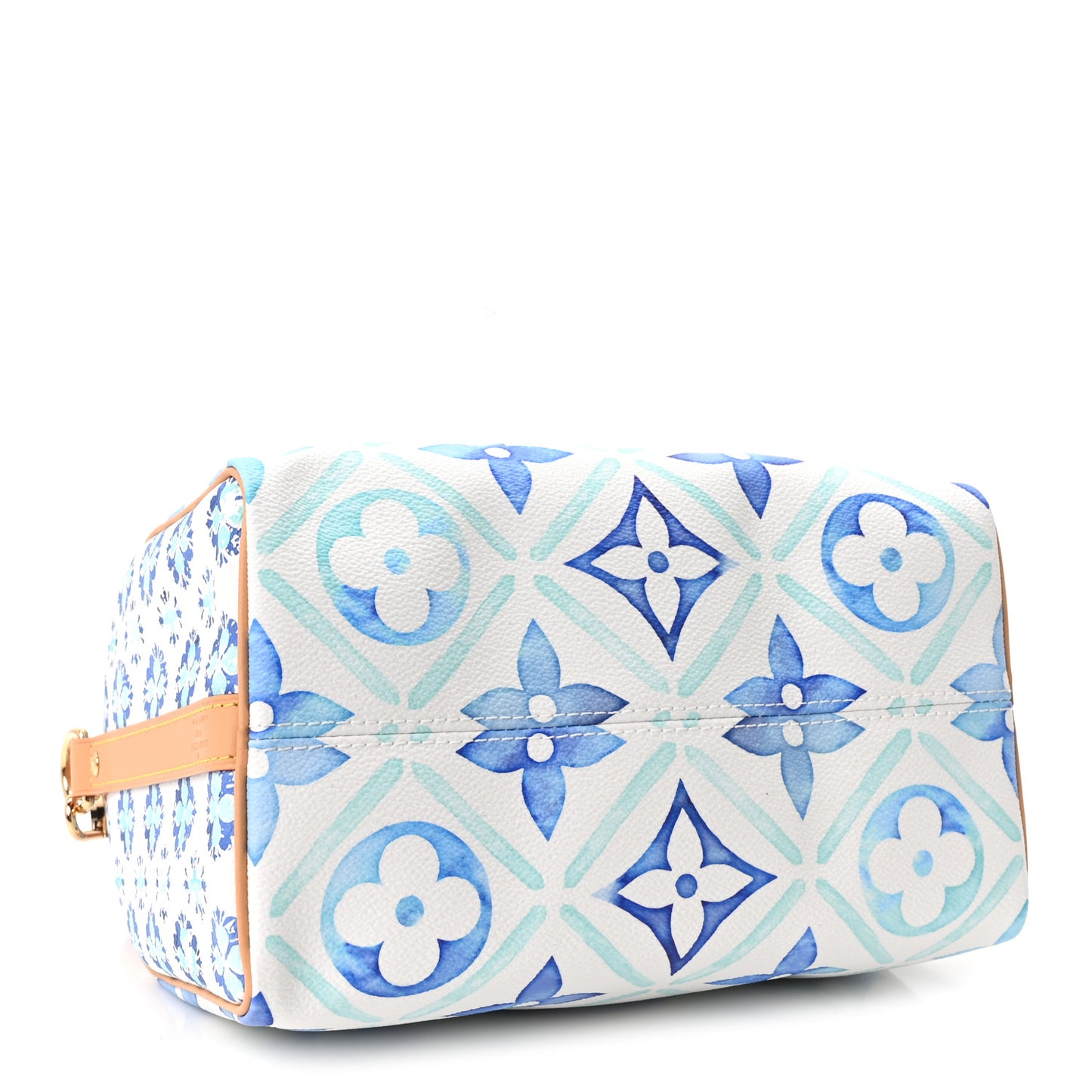 Monogram Tiles By The Pool Speedy Bandouliere 25 Lagoon Blue