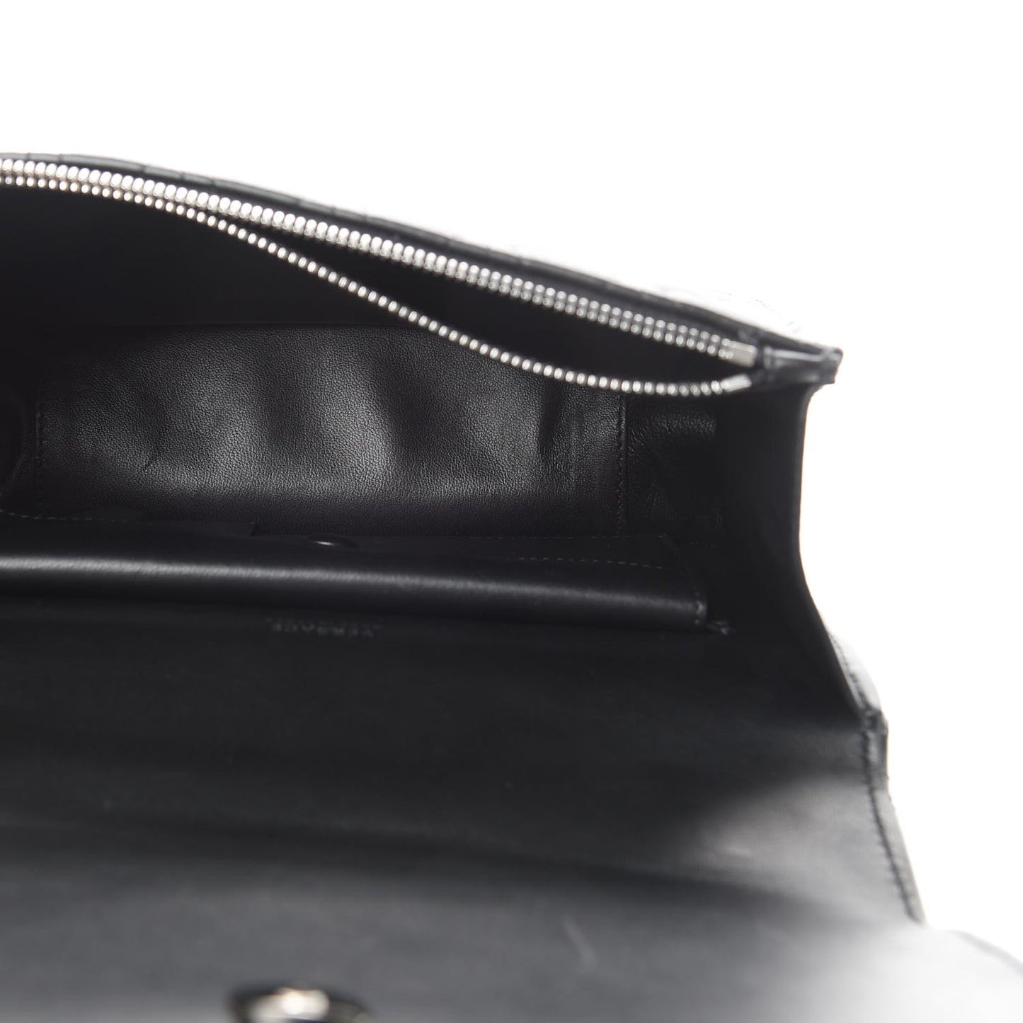 Nappa Quilted Virtus Top Handle Shoulder Bag Black