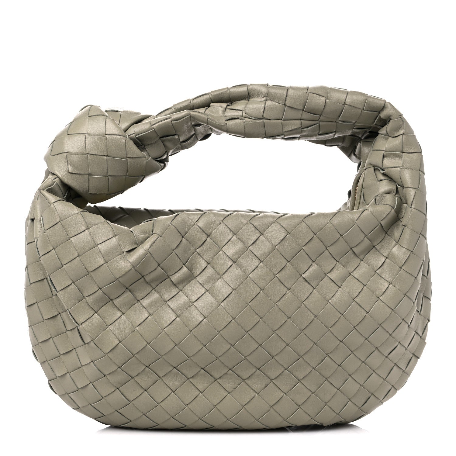 Bottega Veneta Nappa Intrecciato Teen Jodie Hobo Travertine 1 of 9