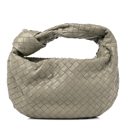 Bottega Veneta Nappa Intrecciato Teen Jodie Hobo Travertine 1 of 9