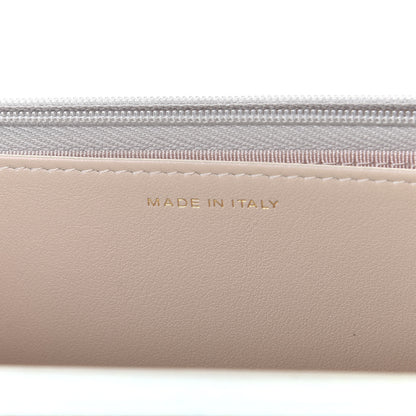 Chanel Iridescent Lambskin Quilted Wallet On Chain WOC Ivory 9 of 12