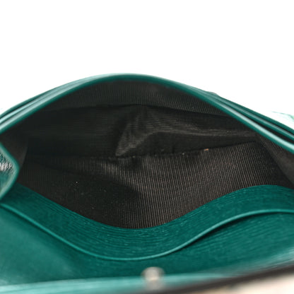 Gucci Shangai Calfskin Blooms Print Card Case Wallet Clear Bright Emerald Multicolor 6 of 14
