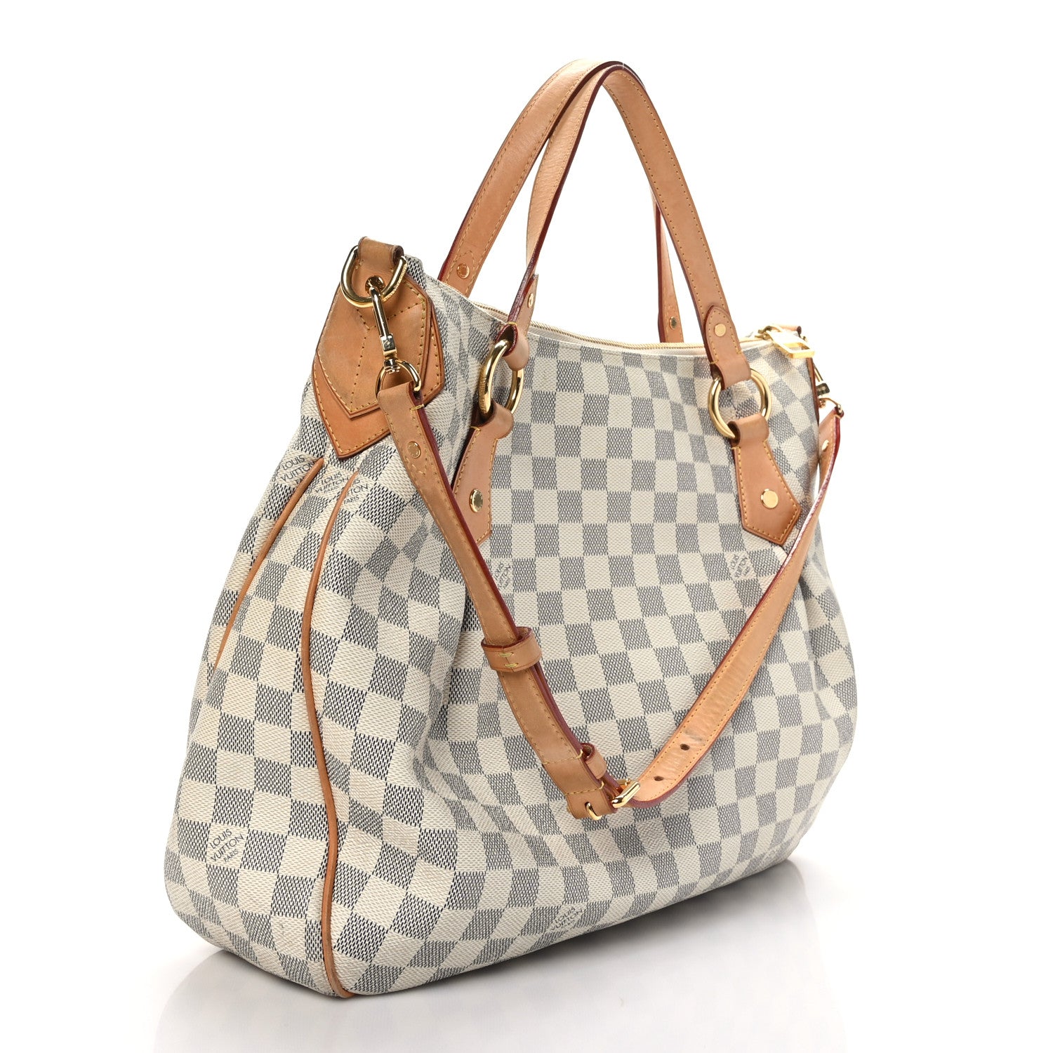 Louis Vuitton Damier Azur Evora MM 3 of 9