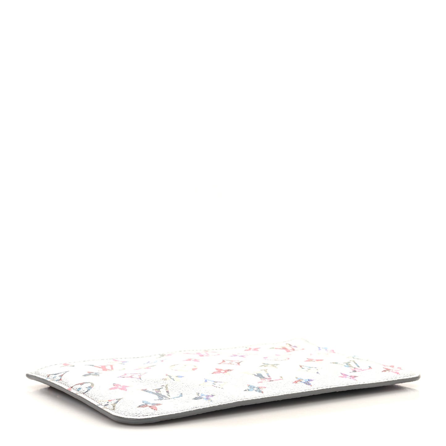 Metallic Monogram LV Garden Neverfull MM GM Pochette Silver