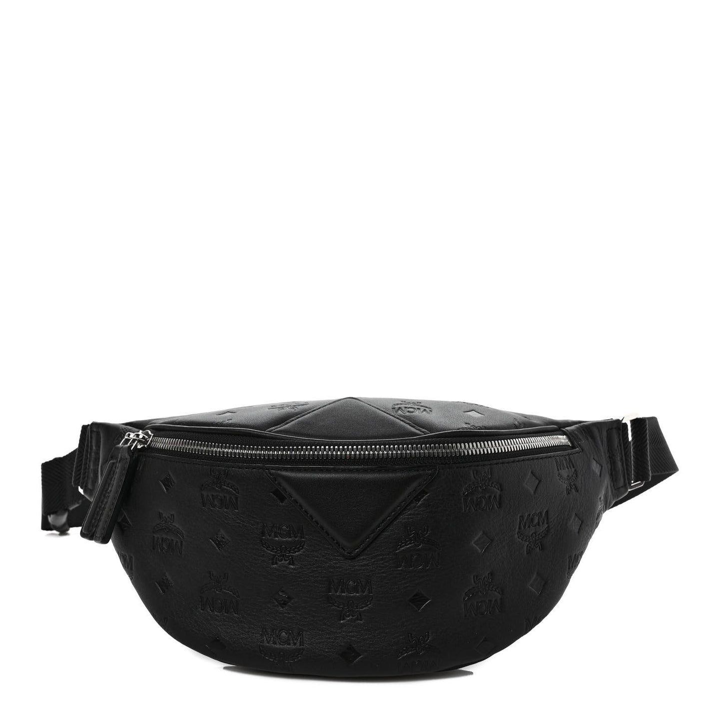 Calfskin Ottomar Monogram Fursten Belt Bag Black