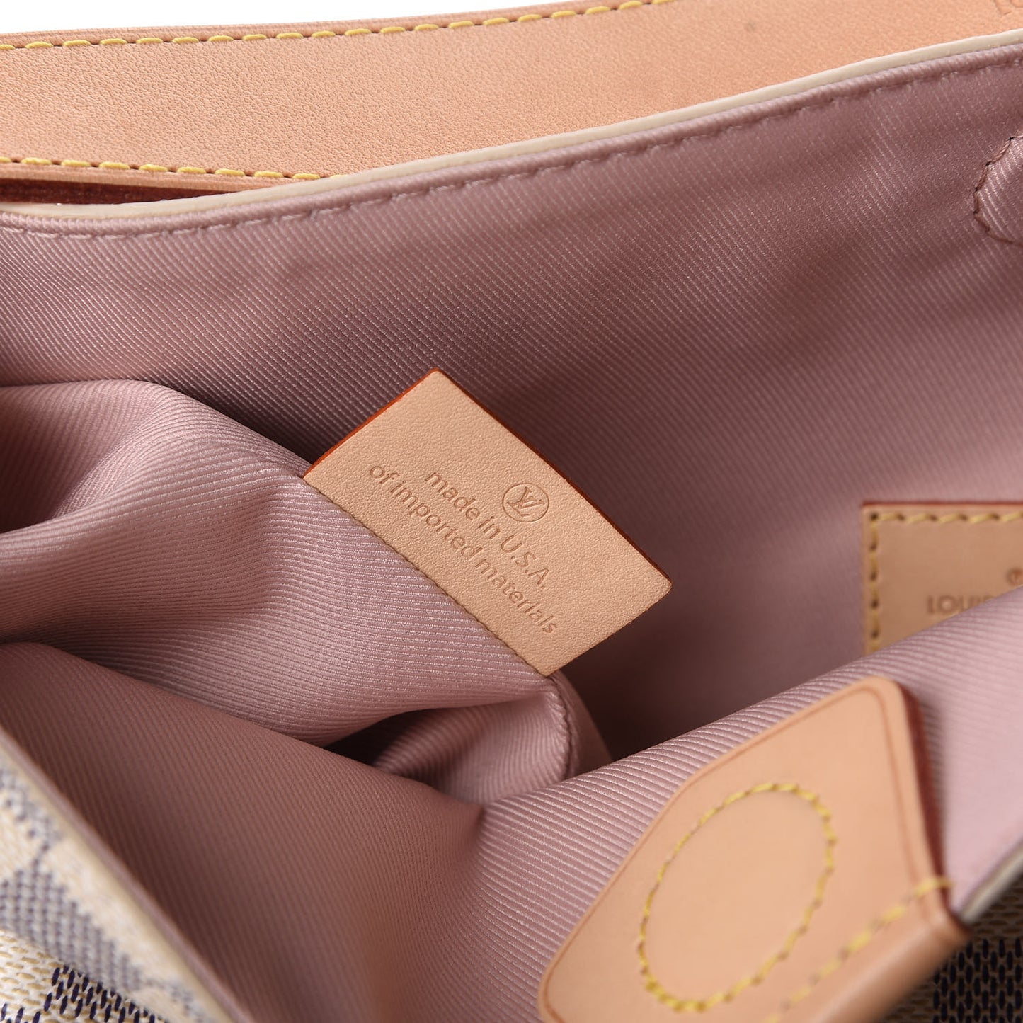 Damier Azur Graceful PM Rose Ballerine