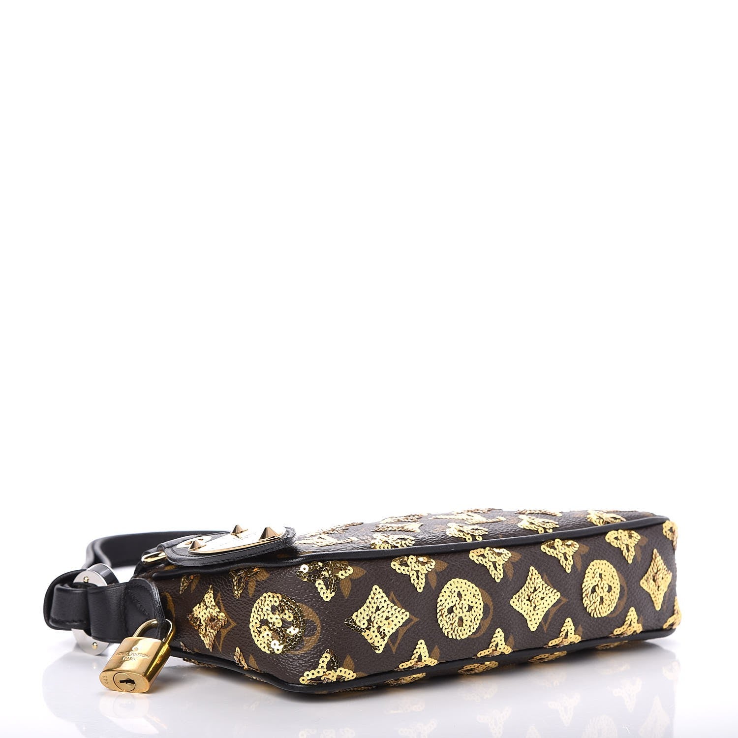 Louis Vuitton Monogram Sequins Eclipse Pochette Gold 4 of 8