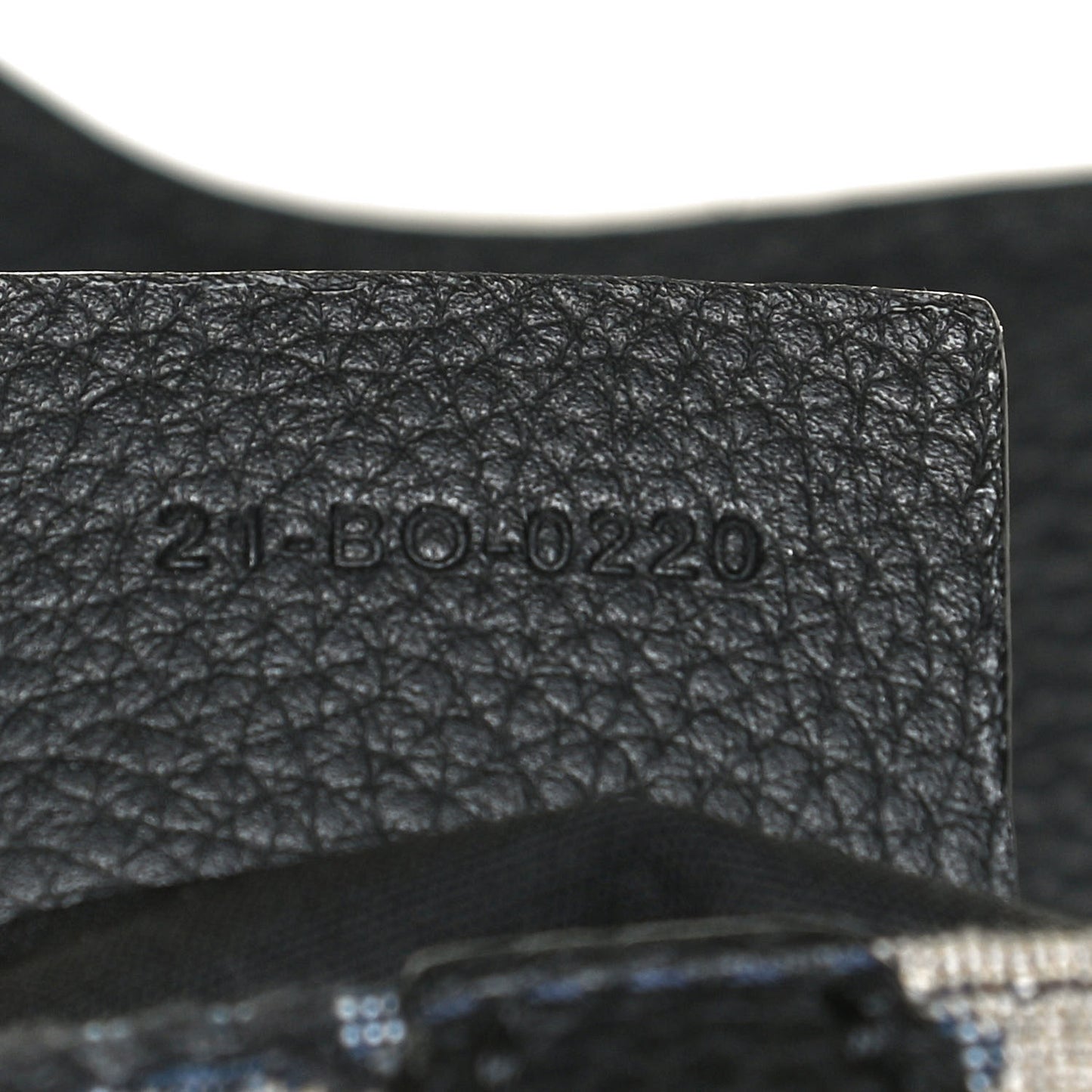 Oblique Saddle Pouch Blue