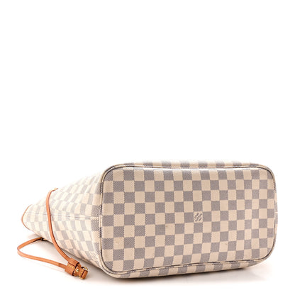 Louis Vuitton Damier Azur Neo Neverfull MM Rose Ballerine 5 of 13