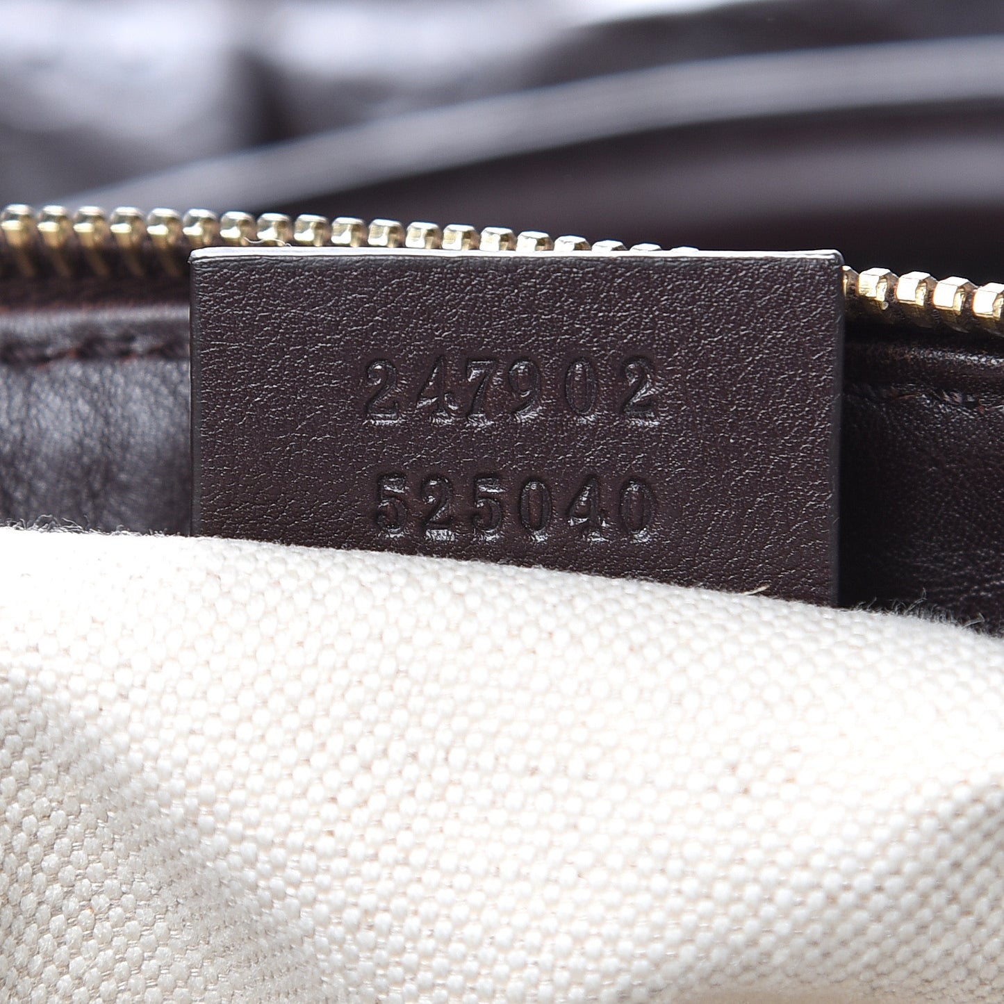 Guccissima Medium Sukey Top Handle Bag Dark Brown