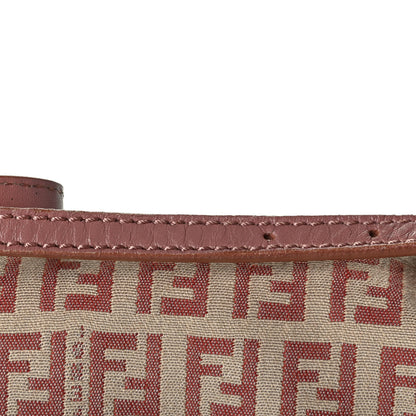 Fendi Zucchino Vitello Mini Mama Baguette Beige Bruciato Bois de Rose 6 of 6