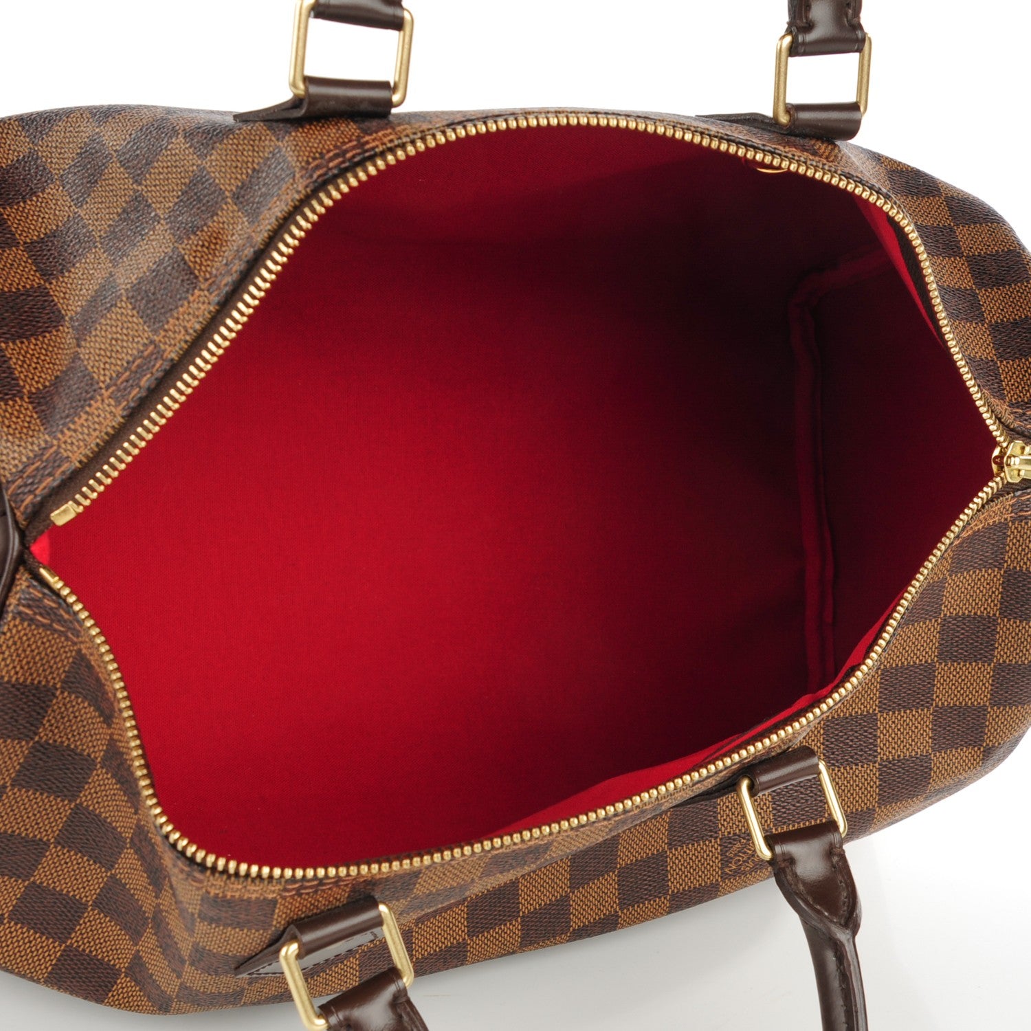 Louis Vuitton Damier Ebene Speedy 35 5 of 8