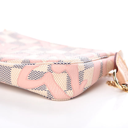 Louis Vuitton Damier Azur Tahitienne Mini Pochette Accessories 6 of 10