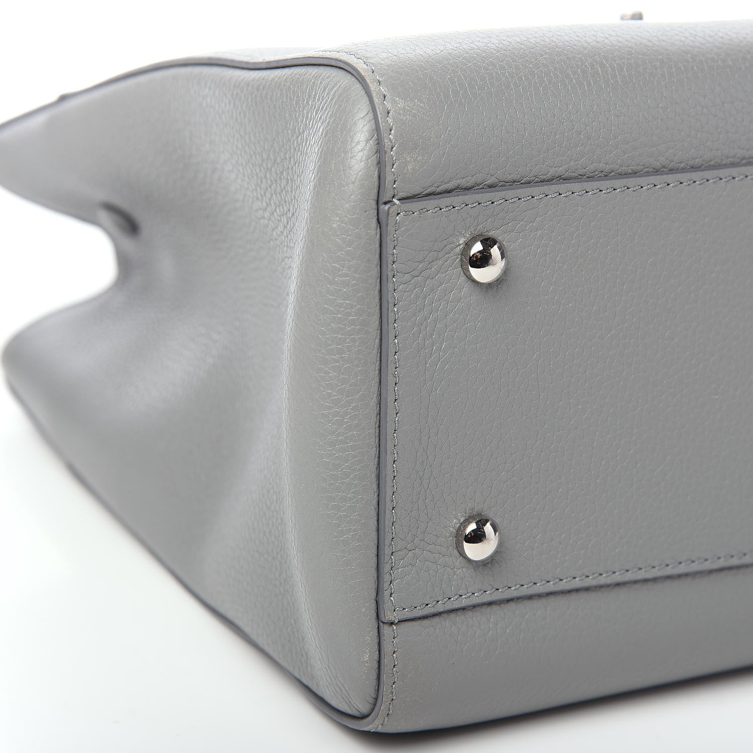 Chanel Grained Calfskin Small Neo Executive Shopper Tote Grey 7 of 8