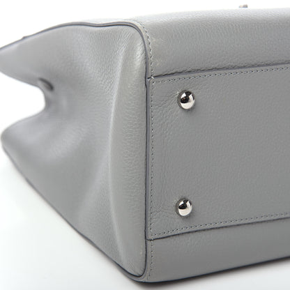 Chanel Grained Calfskin Small Neo Executive Shopper Tote Grey 7 of 8
