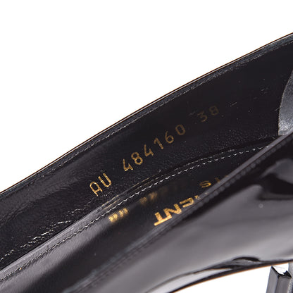 Saint Laurent Patent Opyum 85 Pumps 38 Black 7 of 12