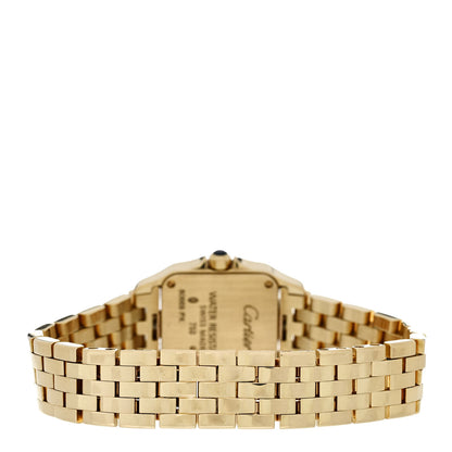 Cartier 18K Yellow Gold 20mm Santos Demoiselle Quartz Watch 3 of 4