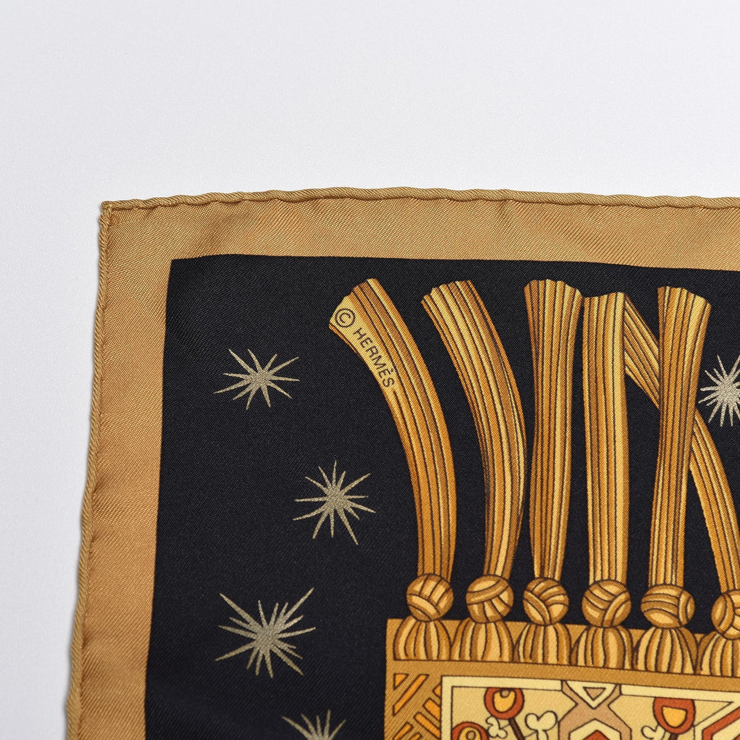 Silk Sur Un Tapis Volant Scarf 90