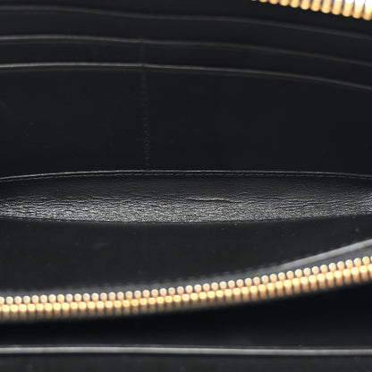 Prada Vitello Move Zip Around Wallet Black 5 of 10