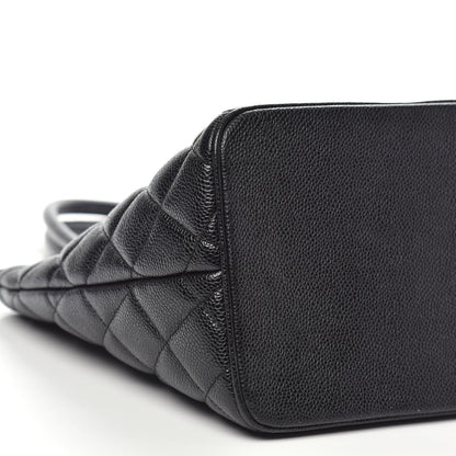 Chanel Caviar Quilted Medallion Tote Black 7 of 9