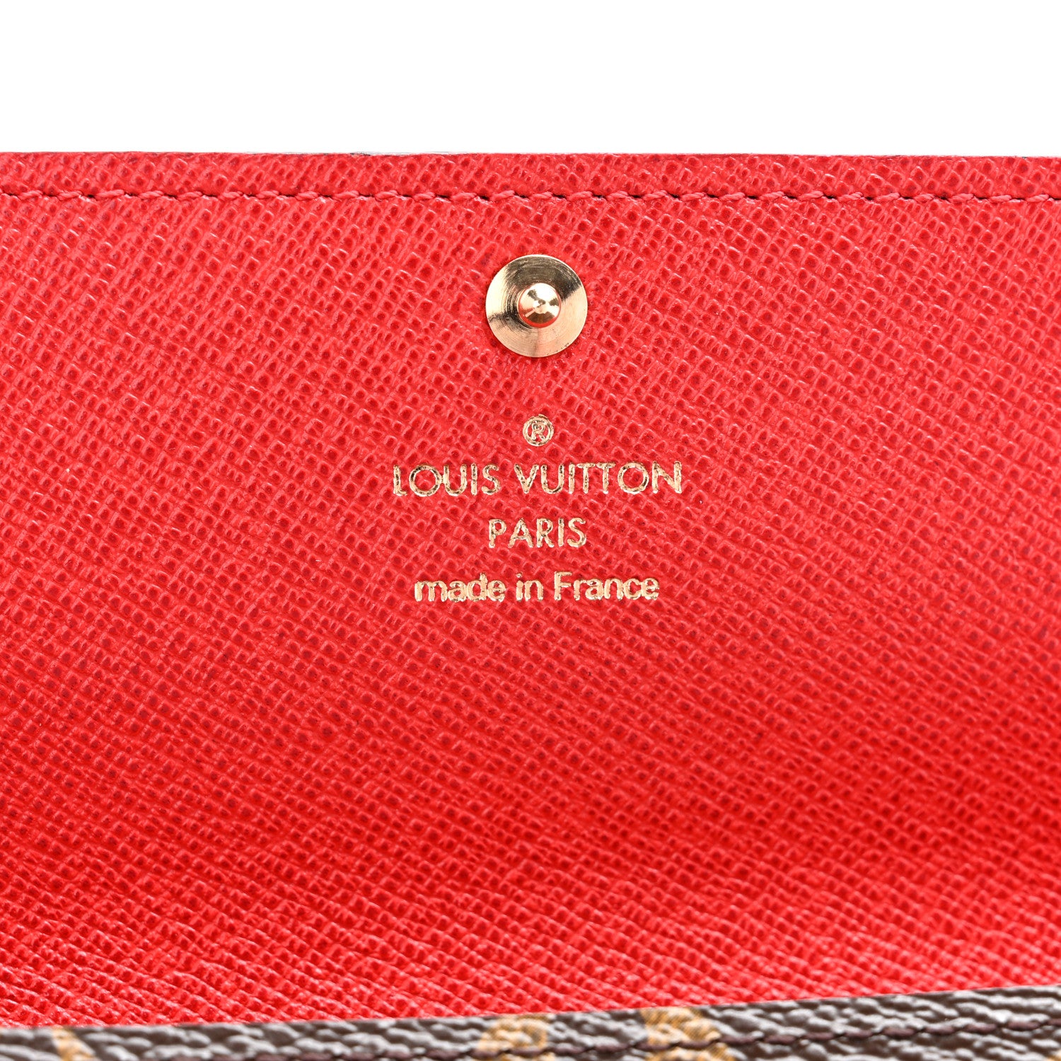 Louis Vuitton Monogram Groom Sarah Wallet 6 of 10