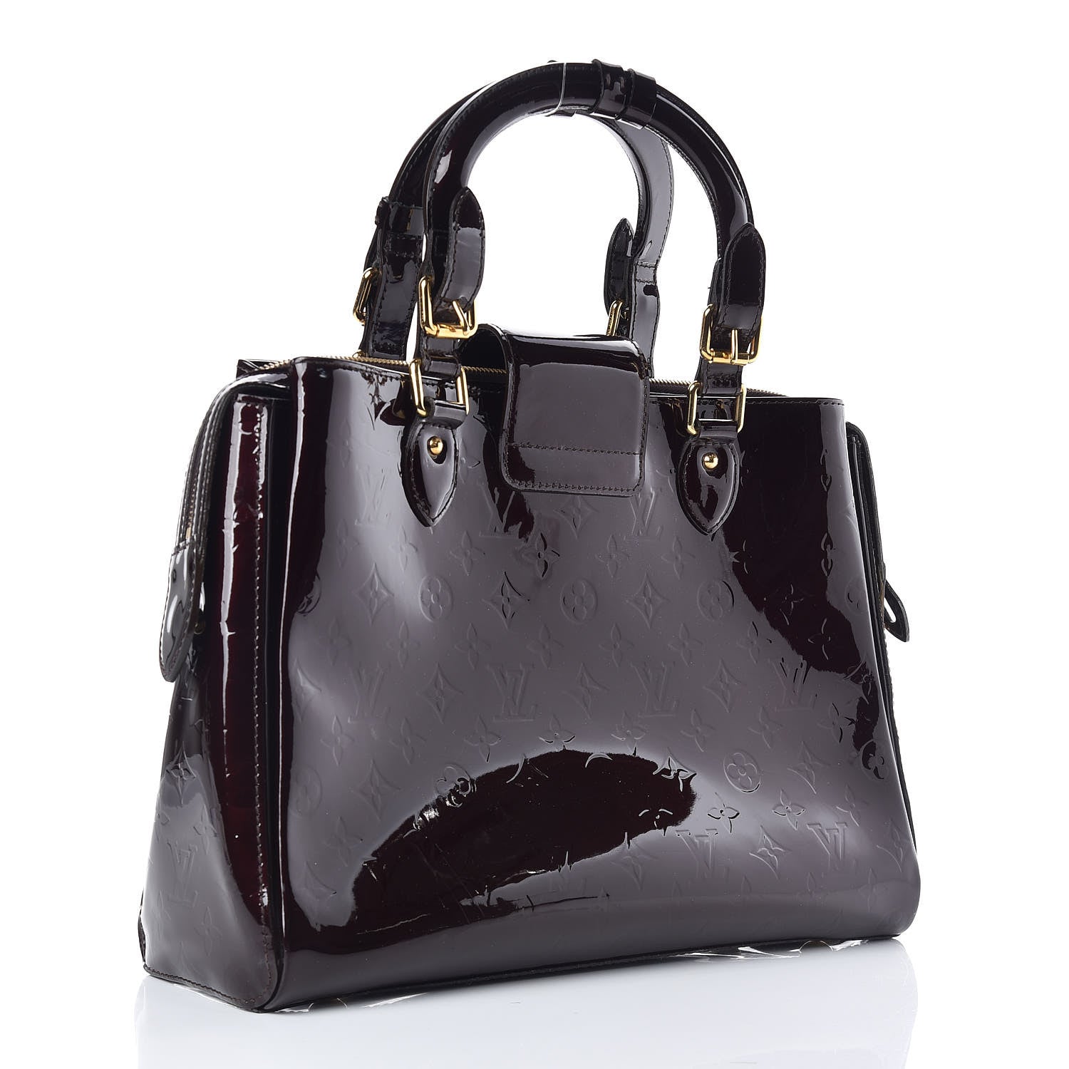 Louis Vuitton Vernis Melrose Avenue Amarante 3 of 15