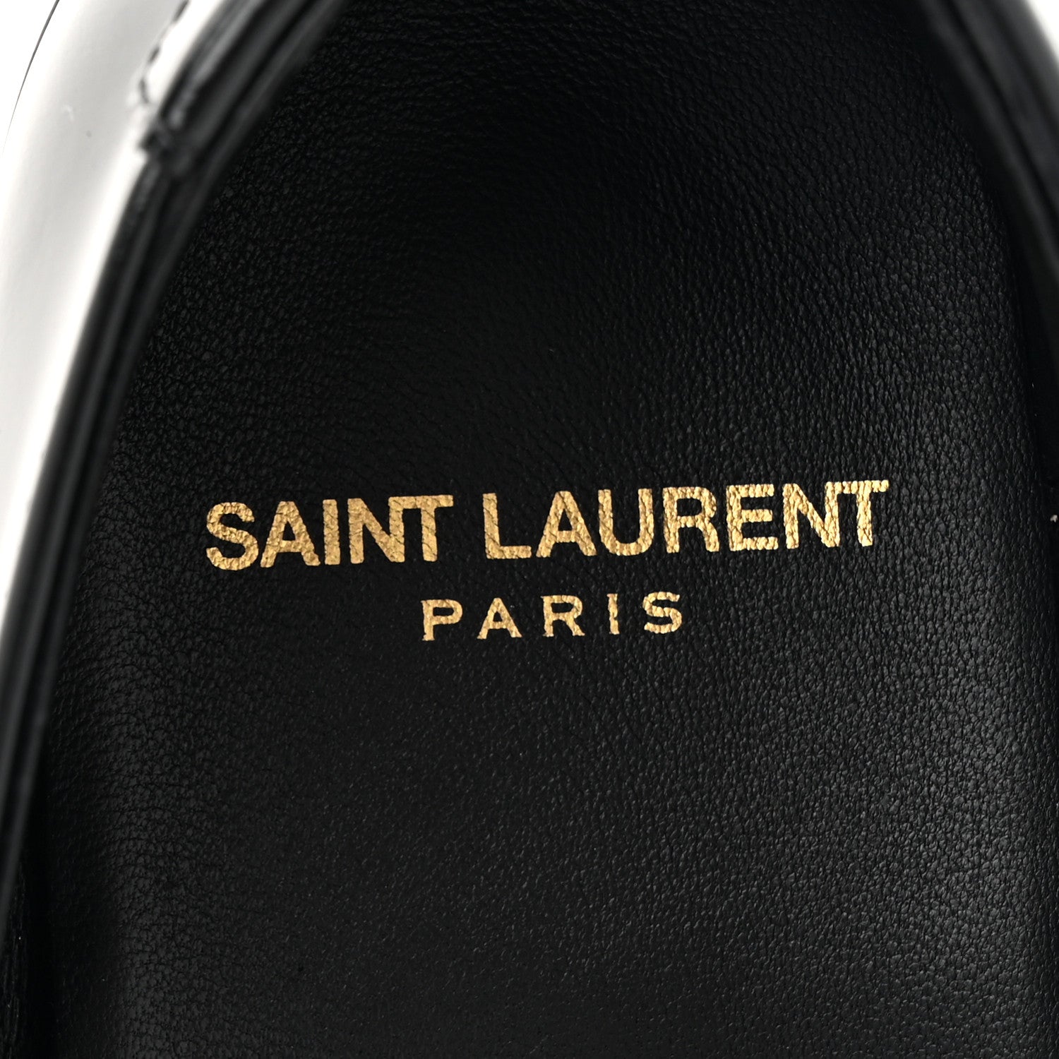 Saint Laurent Magnum Lux Calfskin Le Loafer 15 Moccasins 40.5 Black 8 of 10